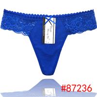 2014 new Laced cotton lady thong hot g-string sexy Underpants girl t-back lady panties women underwe