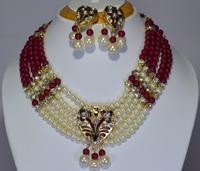 Designer costume necklace