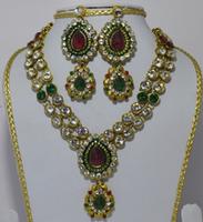 Gorges kundan necklace set