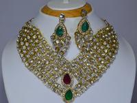 Kundan  bridal  Necklace set 
