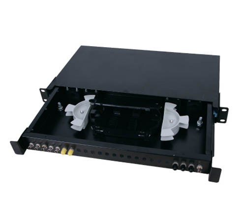  24 core F/O patch panel for ST Adaptor