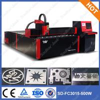  SD-FC3015-500W fiber laser steel cutting machine,sheet cutting machine,cnc cutting machine