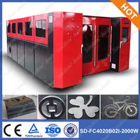 SD-FC4020-2000W fiber laser cutting machine,laser machine,metal laser cutting machine