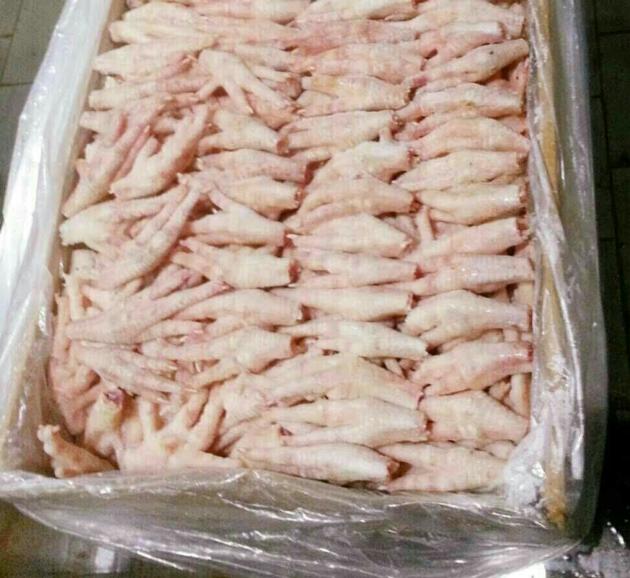 Frozen Chicken Feet and Paws