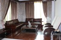 Wooden L-Shape Sofa, Wooden High Back Chairs