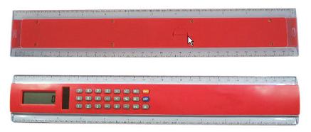 30CM Ruler Calculator with Solar