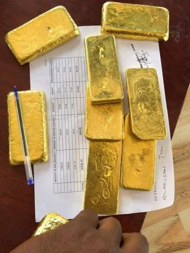 GOLD BARS AVAILABLE FOR SALE