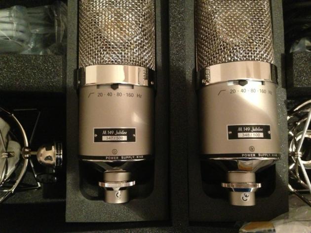 Neumann M149 Pair Microphone-----3500$