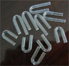 U figure quartz tube