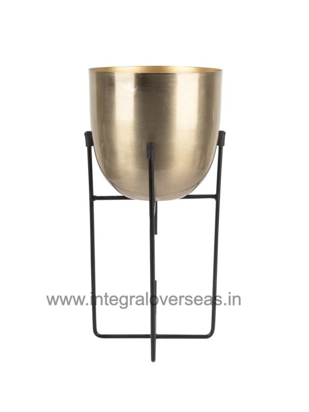 metal outdoor planter