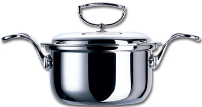 Double Knobs Soup Pot