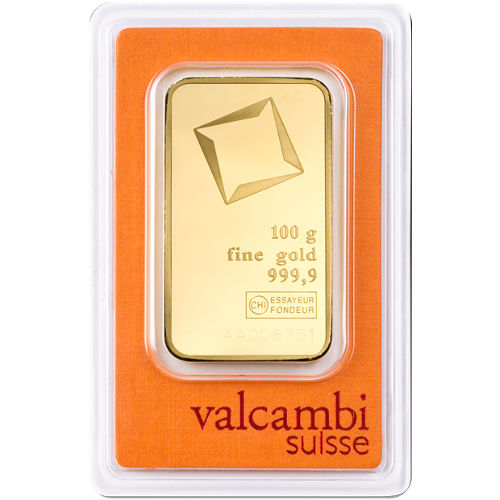 For sell 100 Gram Valcambi Gold Bar (New w/ Assay)