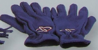 polar fleece gloves
