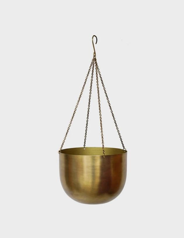 metal hanging planter