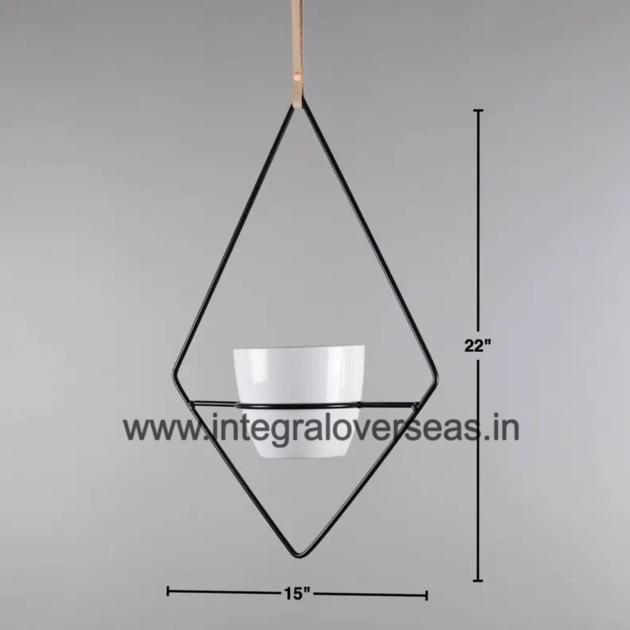 Metal Hanging Planter