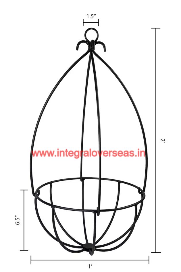 Metal Hanging Planter
