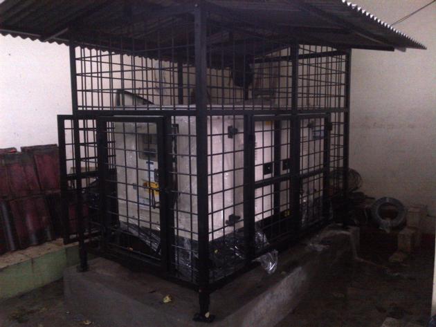 Kerangkeng Genset PT Kharisma Jaya Globalindo