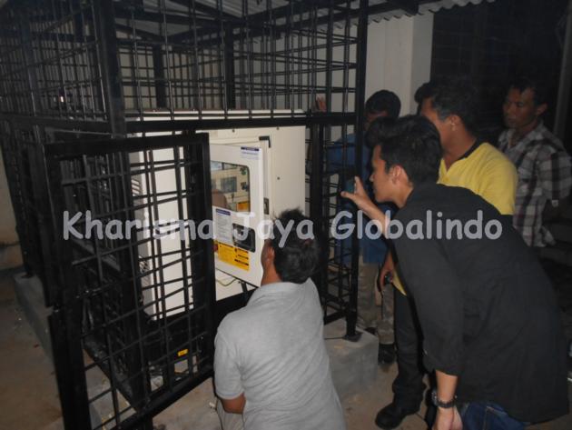 Kerangkeng Genset PT Kharisma Jaya Globalindo