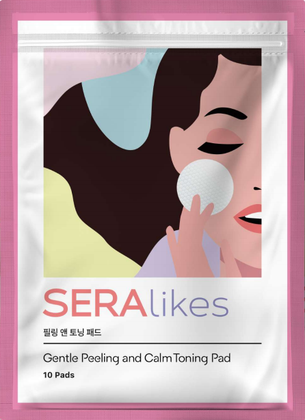 SERAlikes Gentle Peeling & Calm Toning Pad
