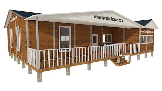 habitable one floor panelized movable shop,8 rooms ,1 stories