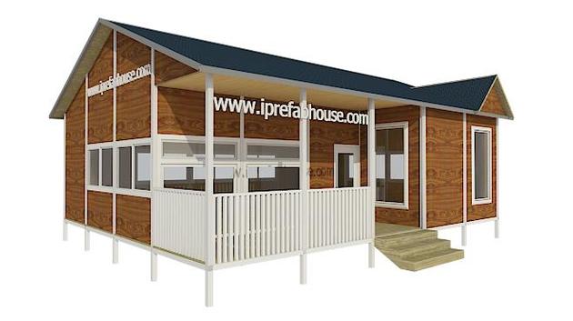 midsize one floor pre-made light steel houses