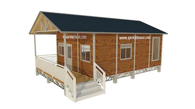 small size one layer prefab sandwich panel building