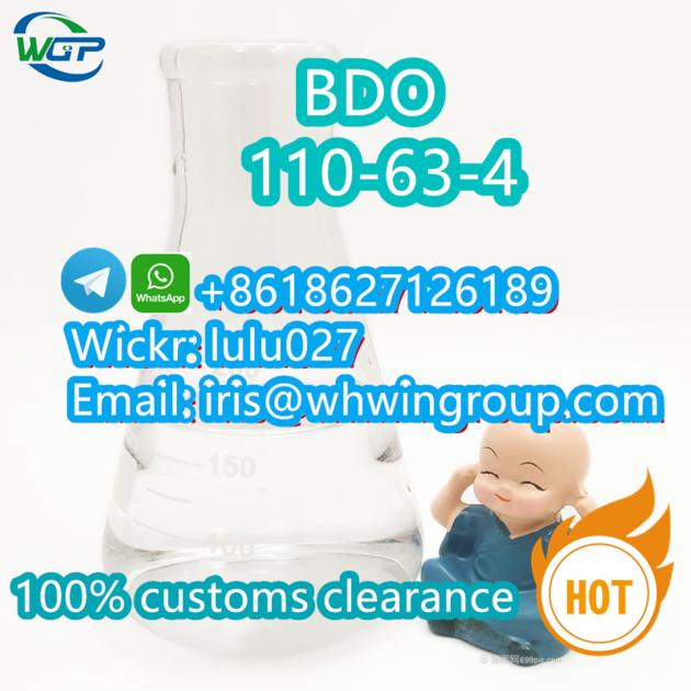 High Quality BDO/New GBL CAS 110-63-4 with 100% pass Customs in Stock