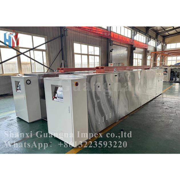Double tank chrome plating machine for rotogravure cylinder making machinery