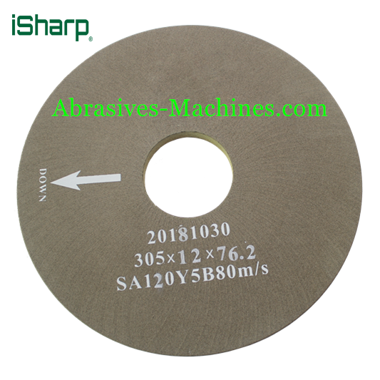 ISharp Resin Bond Abrasive Spiral Fluting