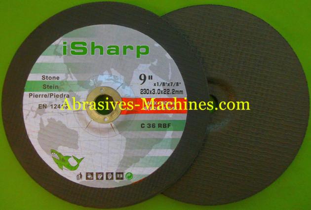 iSharp 9''inch double paper double net cutting and grinding disc