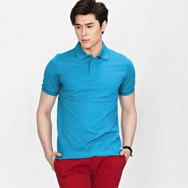 Short Sleeve Polo Collar Thsirt