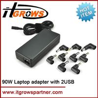 Automatic 90W With Double USB Laptop AC Chargers
