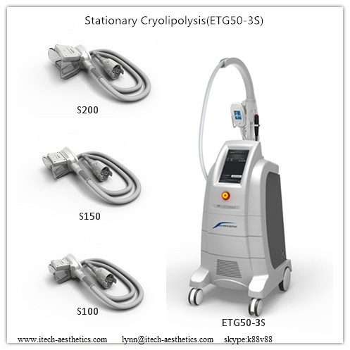 2018 Promotion Cryotherapy 3 Handles Criolipolisis Machine Cryolipolysis Fat Freezing Machine 