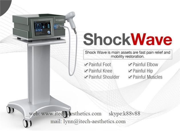Medical Physiotherapy Equipment Treat Joint Pain Pneumatic Shockwave