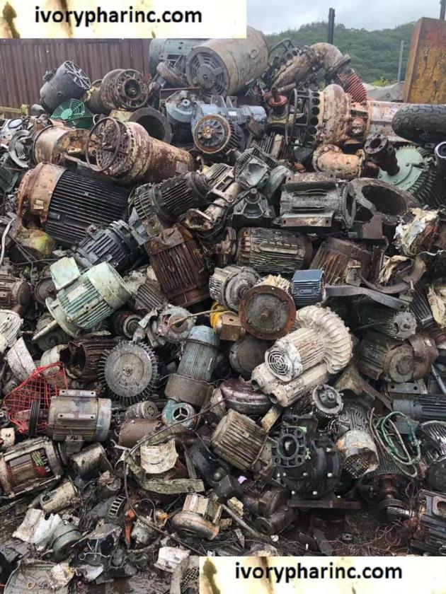 Electronic electric motors sale for scrap, alternators, starters 