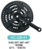 bike chainwheel and crank