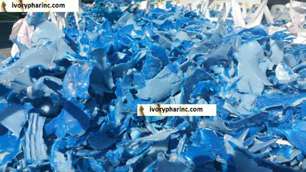 HDPE Blue Regrind Hdpe Blue Drums