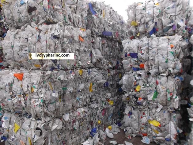 High Density Polyethylene HDPE Milk Bottle Scrap (Bale) For Sale