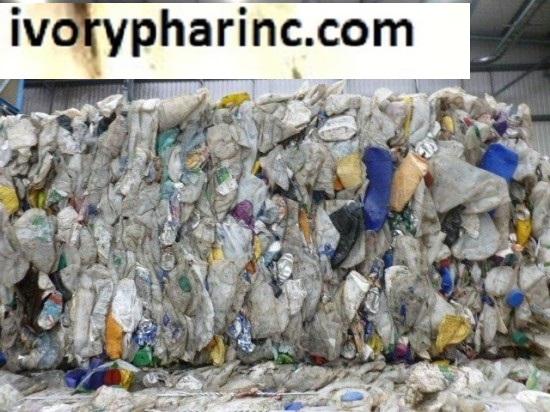 HDPE drum scrap bale for sale, blue, pipe 100 regrind, crates, IBC totoes, HDPE scrap sale