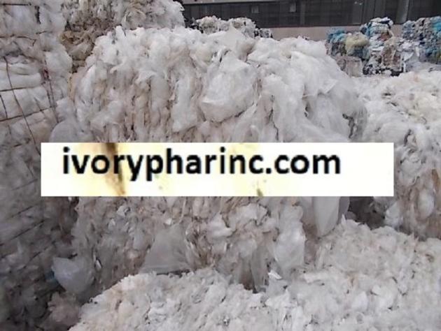 Low-Density Polyethylene Film Scrap (LDPE) Bale, Rolls, Lumps, LLDPE-HDPE, PE Film