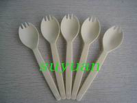 disposable biodegradable PSM spork