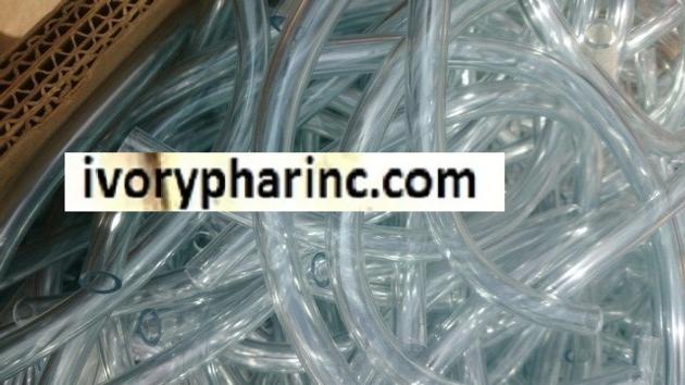 PVC Flexible Medical Tube Scrap for sale, PVC Scrap supplier, Soft PVC medical scrap