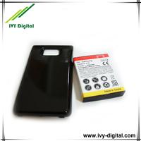 Extended Battery with Back Cover for Samsung Galaxy S2 I9100