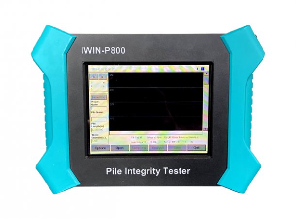 Bored pile low strain integrity test equipment