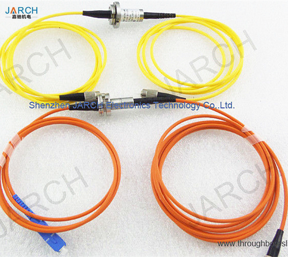 JARCH High Speed 1 Channel 12mm Fiber Optic Rotary Joint FORJ Slip Ring 
