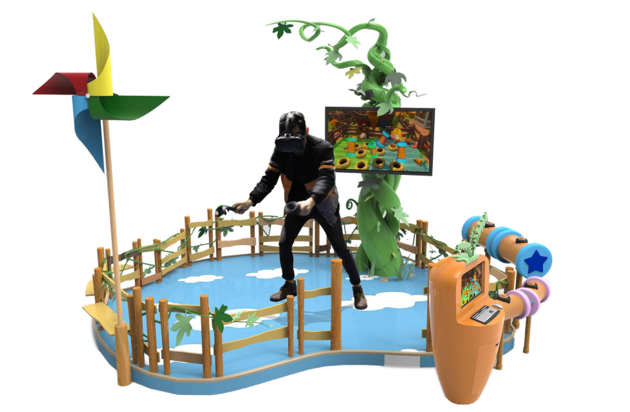 2017 KIDS Virtual Reality Machine Mole