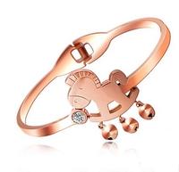 Money immediately bell Bangle
