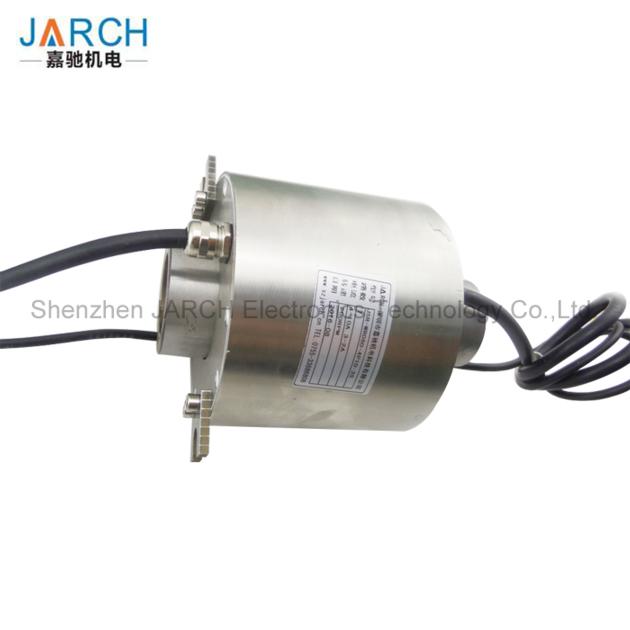 Shaft mounted ID 60mm Waterproof Slip Rings for Rotary fountain underwater work parts 