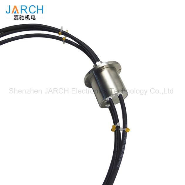 S136L Stainless steel housing material 2 circuits 5A IP68 Waterproof slip ring
