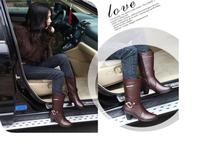 woman's ankle boots,cowhide footwear